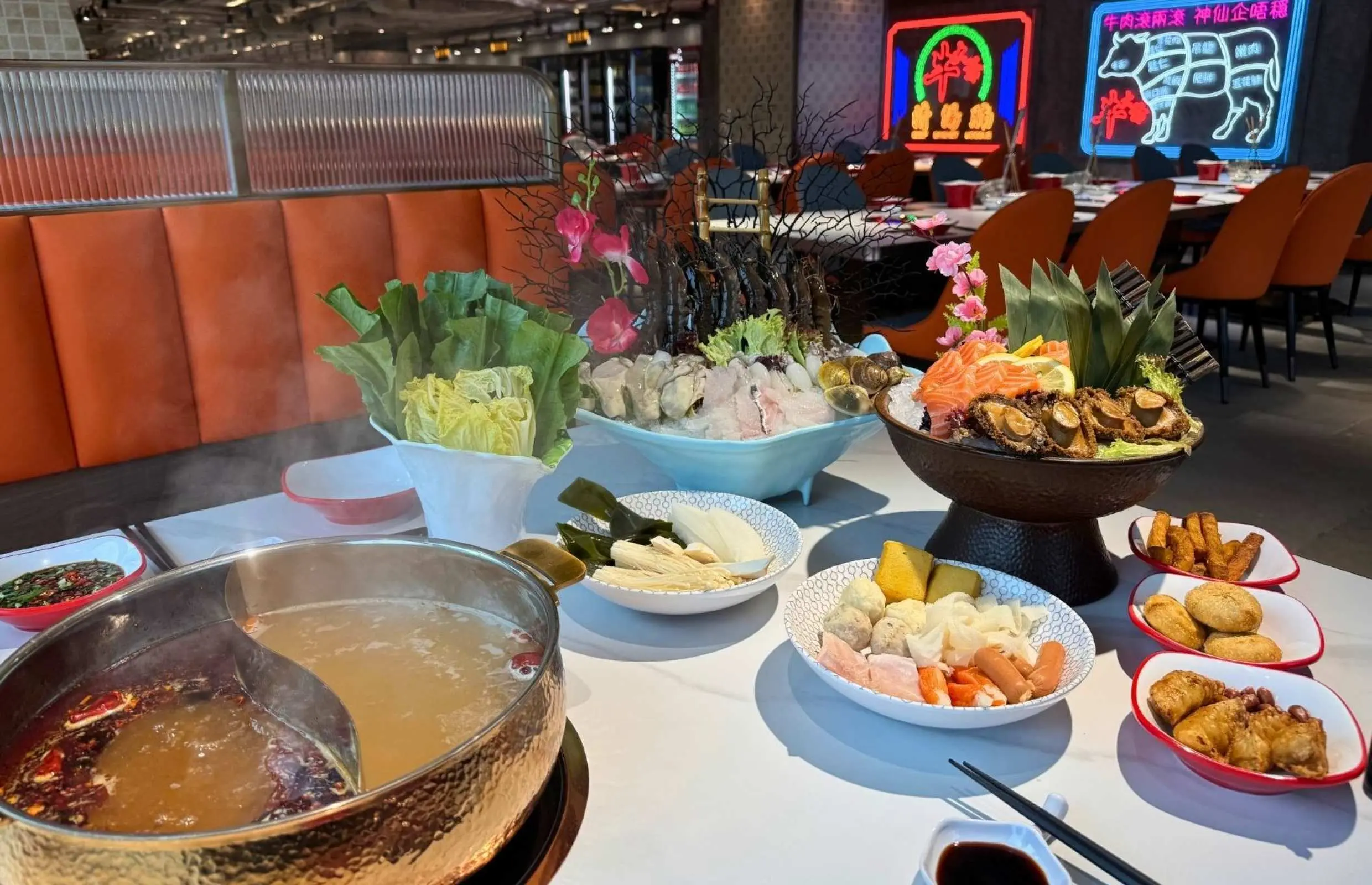 牛大爺清湯腩｜120分鐘潮汕牛肉火鍋放題｜限量贈送海鮮拼盆｜多款火鍋配料無限任食任飲｜荃灣｜葵芳