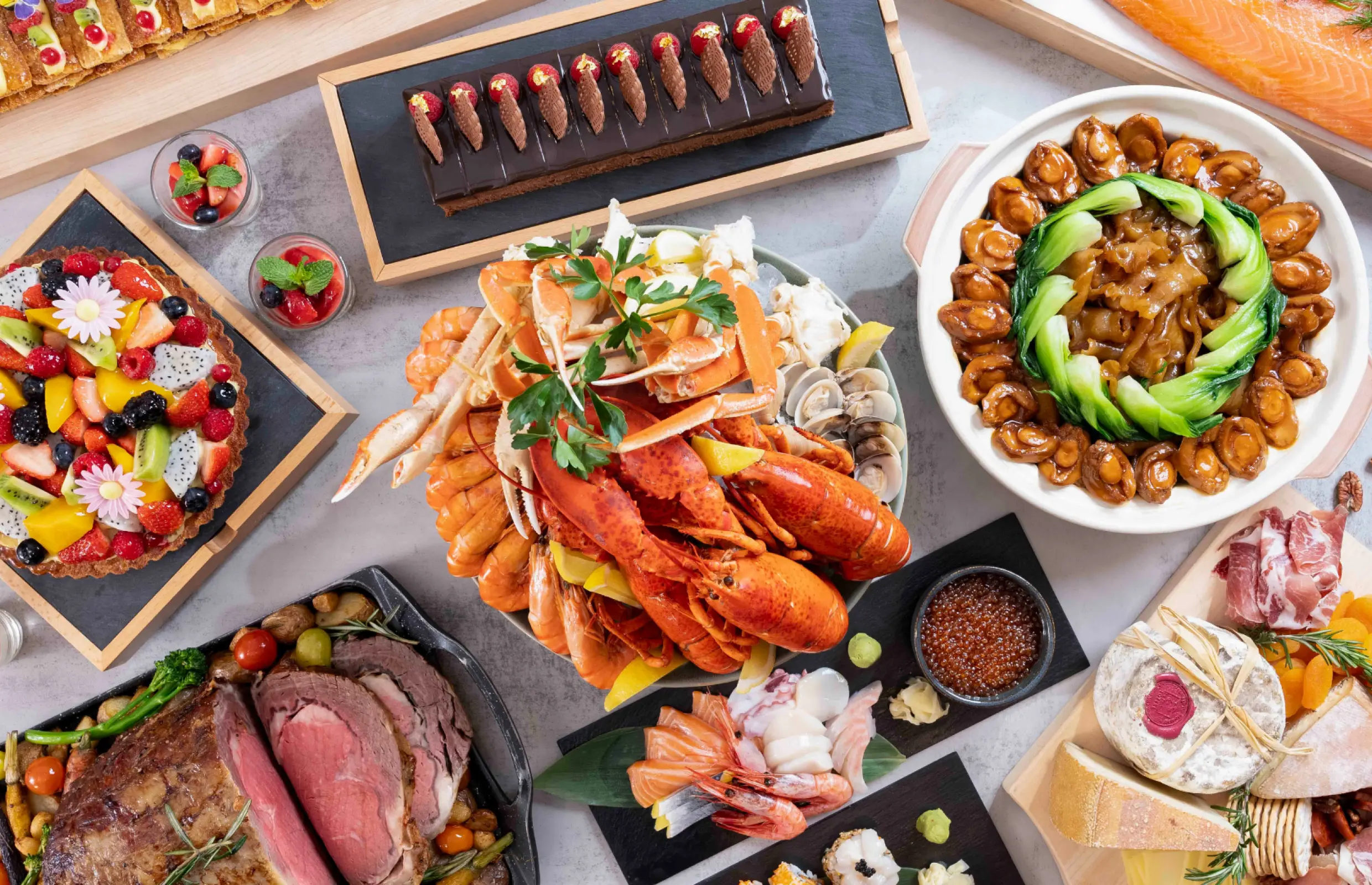 香港沙田凱悅酒店｜咖啡廳自助餐