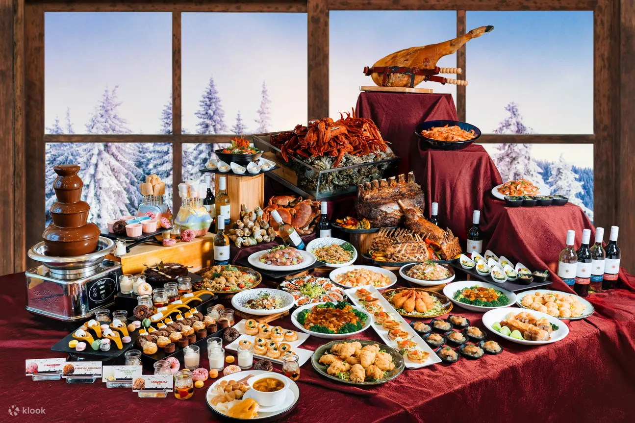 Harbour Grand Café 海鮮盛宴 鮑魚 麵包蟹 蟹腳 生蠔